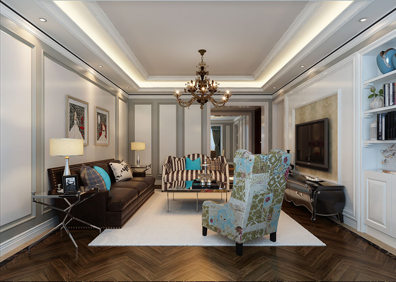 東瑞華府 浠水美式風格裝修