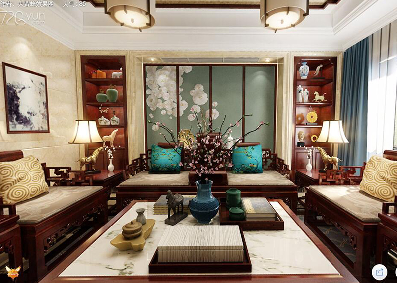 自建房裝修450平浠水家庭